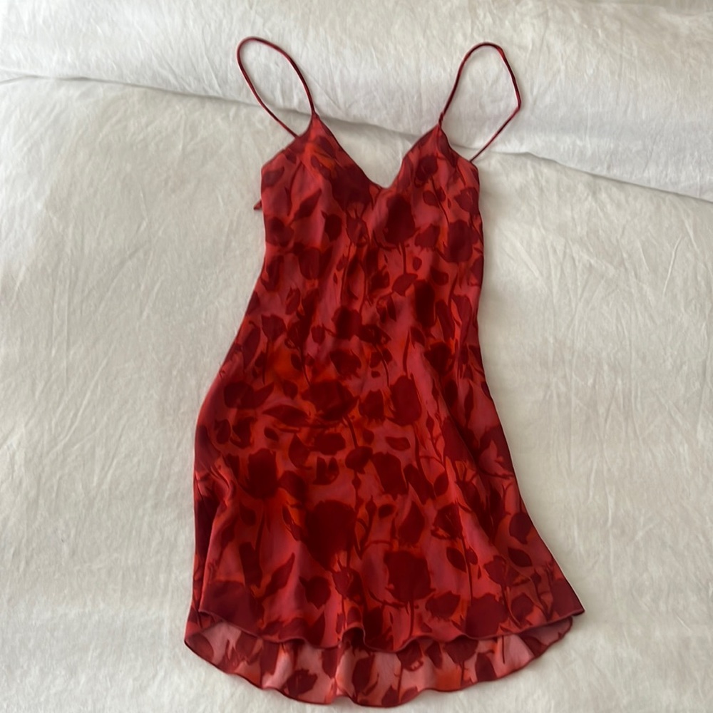 [SOLD] Réalisation Par - The Luz Mini Dress in Havana